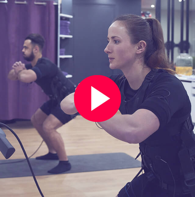 Séance coaching couple électrostimulation avec Mihabodytec